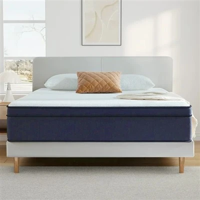 Matelas double king size de luxe 5 étoiles en mousse à mémoire de forme